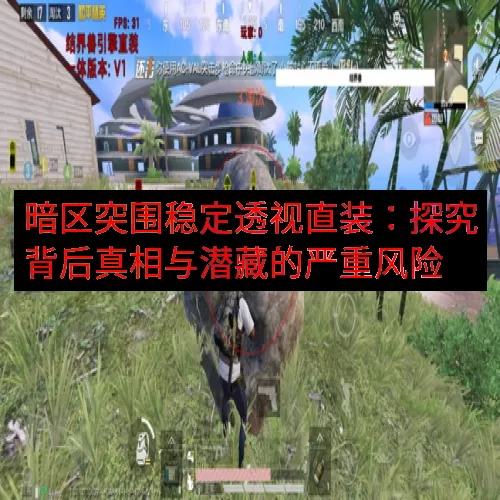 暗区突围稳定透视直装：探究背后真相与潜藏的严重风险